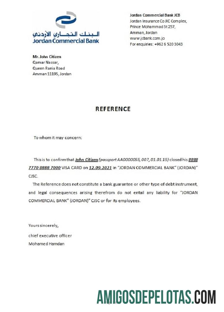 Referência de fechamento Jordan JCB baixar para verificação